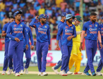 India lost the ODI series against Australia