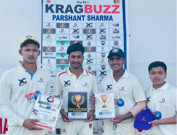 2nd Shashi Memorial Under-16 Cricket Tournament: Core Cricketers defeated Master Class Club with the Brilliant All-round performance of Ayush Rawat