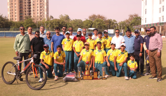 Uttaranchal Boys Cricket Academy won the 2nd Sahil Rastogi Memorial Cricket Tournament