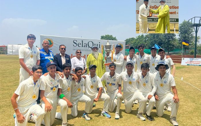 Modern School won the title of Selaqui Invitational T-20 Cricket Tournament