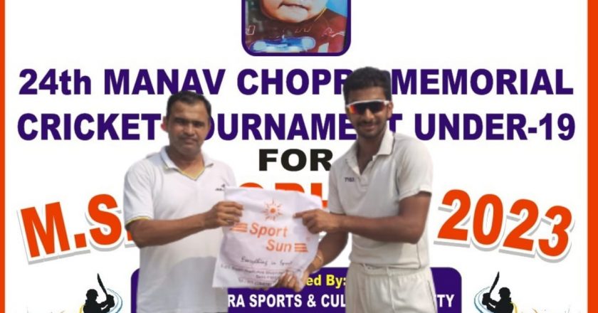 Rohtak Road Gymkhana defeated RP Academy by 7 wickets in Manav Chopra Cricket Tournament