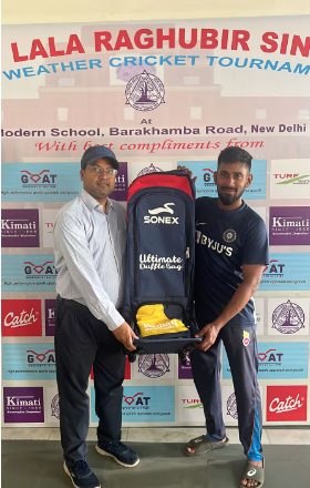 Rann Star Club in the Final of Lala Raghuveer cricket tournament with the fine centuries of Sarthak Ranjan and Vaibhav Kandpal