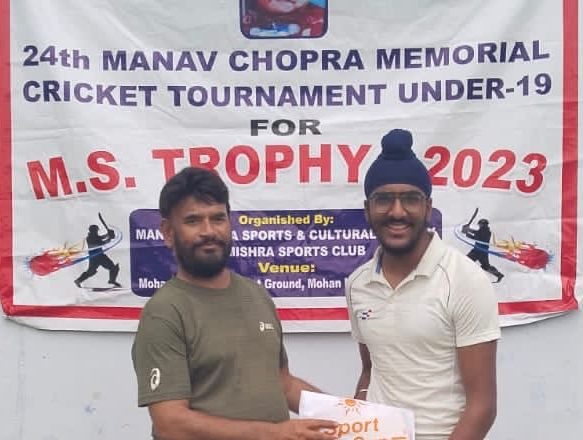 Manav Chopra Cricket Tournament: Sonnet Cricket Club’s easy win over Mishra Sports Club