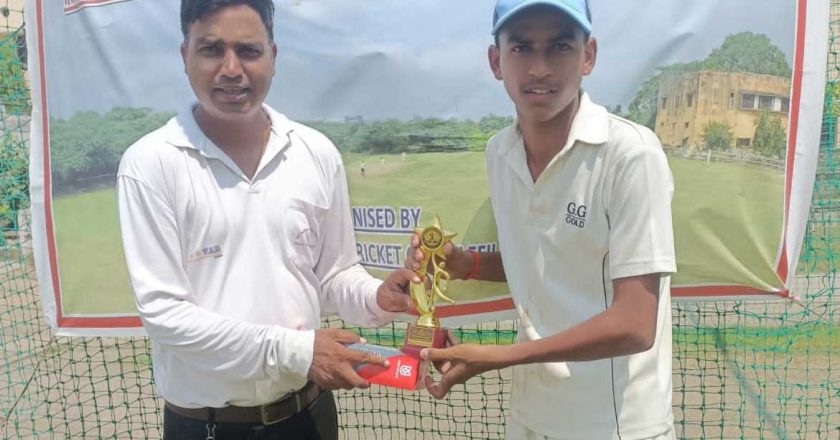 Golden Eagle Club defeated Sehwag Cricket Club in Harcourt Butler Cricket Tournament