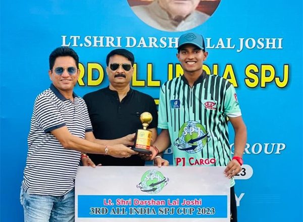 Yash Dhull Shine in All India SPJ prize money cricket tournament