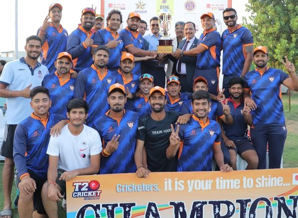 Paras Dogra helped FCI in winning the Title of All India Public Sector Cricket Tournament