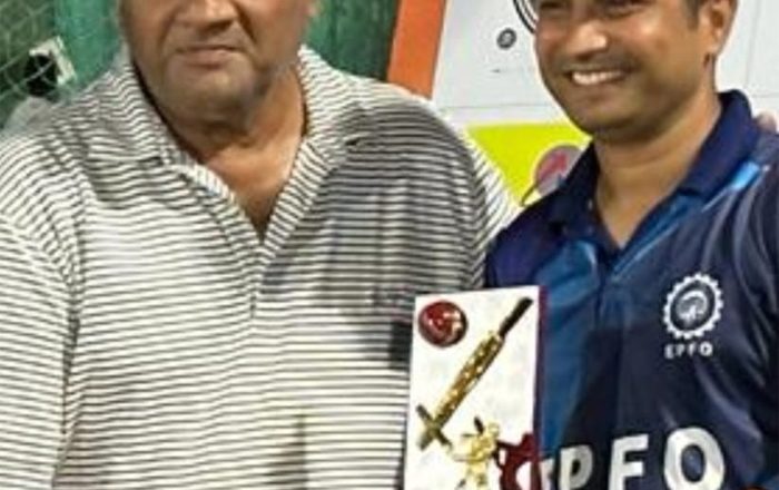 Bhupender Soni helped EPFO in entering to the Quater Final of All India Public Sector Cricket Tournament